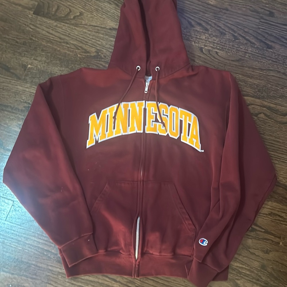 Champion Minnesota Zip Up Hoodie